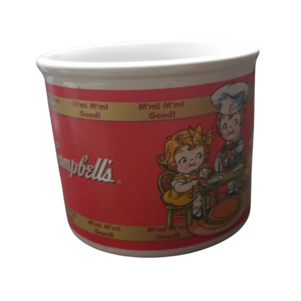 1998 Houston Harvest Handled Campbells Ceramic Soup Mug Bowl